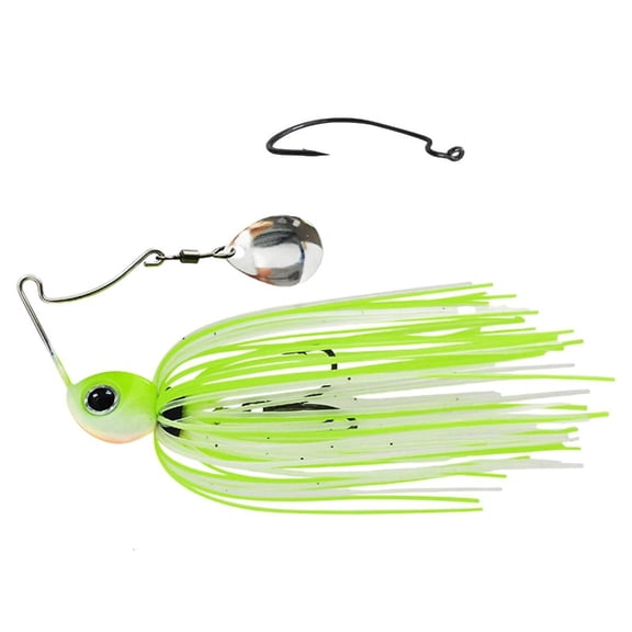 Yammee Buzzbaits Jig Head Lures Fishing Baits for Trout Swim Jig Lures with Hook & Skirt Fishing Lures
