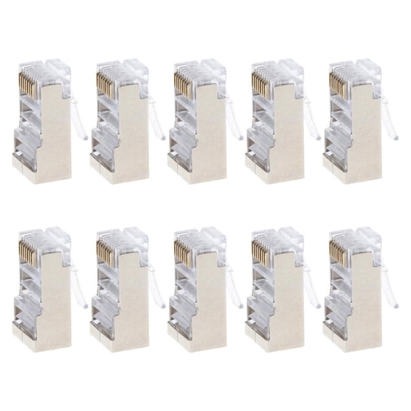 Yammee RJ45 CAT6 LAN UTP Cable Plug Tool-Free Cat6 Installation Cable Connector