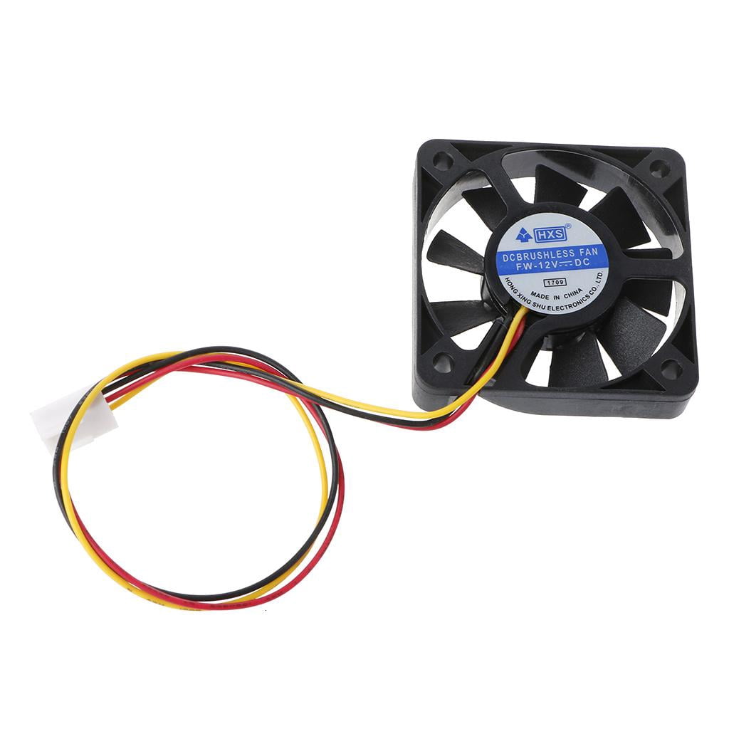 Yammee CPU Cooling Fans DC 12V 3Pin USB Connector PC Heatsink Exhaust ...