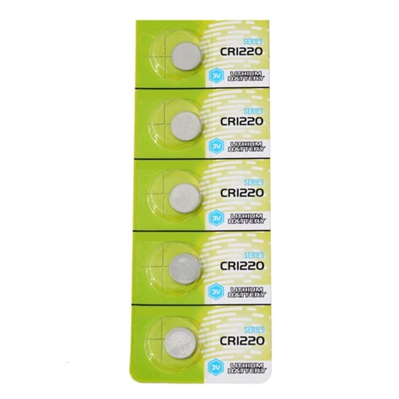 Yammee CR1220 High Capacity 3VLithium Battery for Daily Use 12mm Diameter CR1220Battery