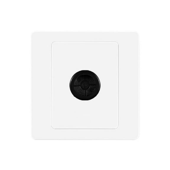 Yammee Cable Management Cover Plate Stylish Rubber Wire Cover Plate for 86 Type Socket