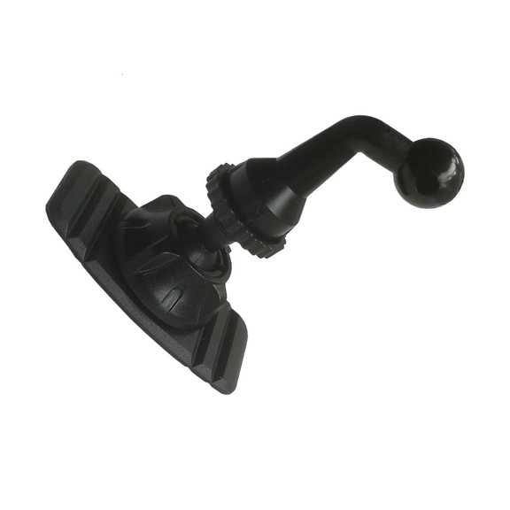 Yammee Car Dashboards Phone Mount Adhesive Base with Detachable 8CM L Shape Rod & 17mm Ball Head for Smartphones Cameras