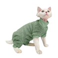 thumbnail image 1 of Yammee Cat Solid Color Sweatshirt for Small, Medium, Large Cats Coat Kitten Cloth, 1 of 12