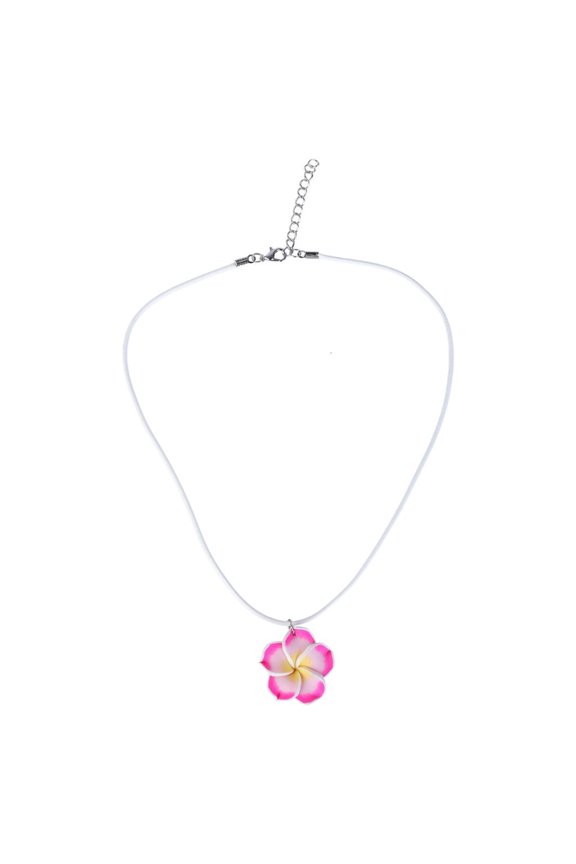 Yammee Charming Flower Pendant Necklace Fashion Clavicular Chain Statement Neckchains