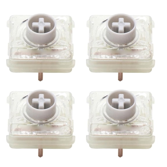 Yammee Cherry MX Low Profile Switch RGB Red / Silver Switch for Mechanical Keyboard Laptop Keyboard Customize Game PC