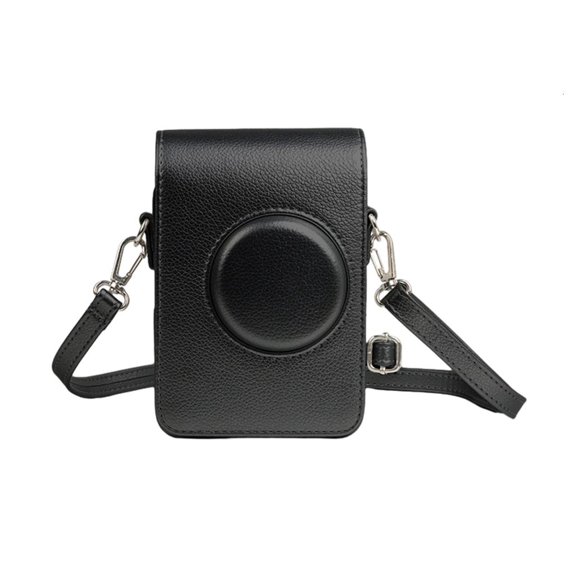 Yammee Chic PU Leather Clutch Bag for Mini EVO Instant Camera Protector Case Portable