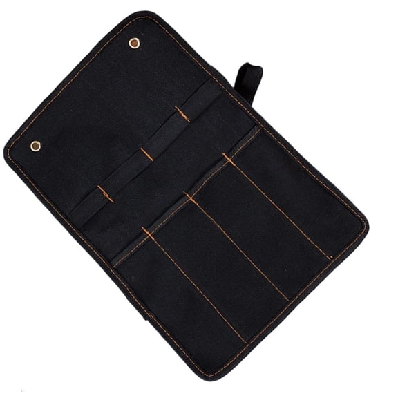 Yammee Chisel Roll Canvas Tools Wrench Roll Up Pouch Chisel Carrying Case Wrench Holder Pouch Organizer for Cutter