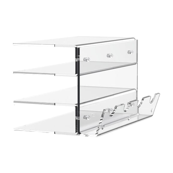 Yammee Clear Multiple Rank Keyset Display Stand Mouse Storage Shelf Game Accessories Collection
