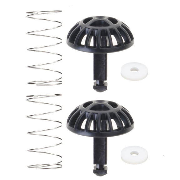 Yammee Coffee Machine Accessory 2 Pack Spring Loaded Brew Basket Stoppers for Enhancing Coffee Machine Extraction and Flavor