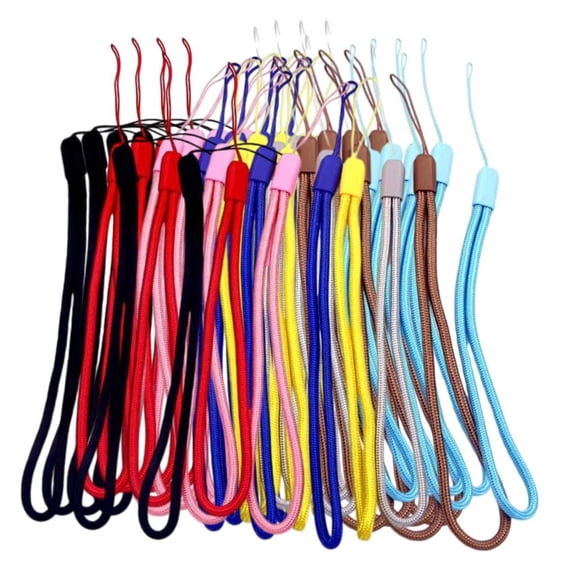 Yammee Colorful Nylon Wrist Lanyards For Phone Camera Badge Holder Wallet Keychain USB