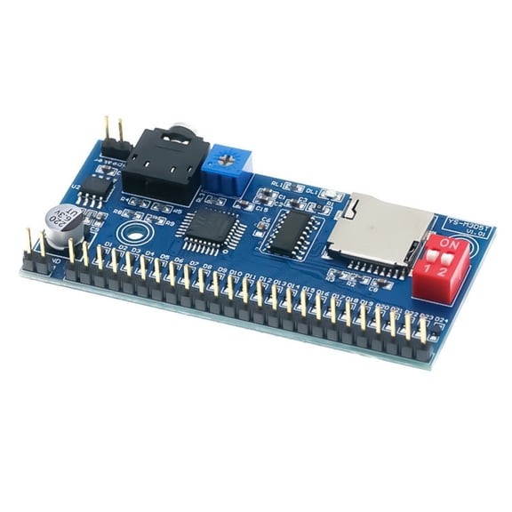 Yammee Compactly Quality MP3 Triggers Sound Playback Module DIY Control Prompt Announcer Ideal For Electronic DIY Applications