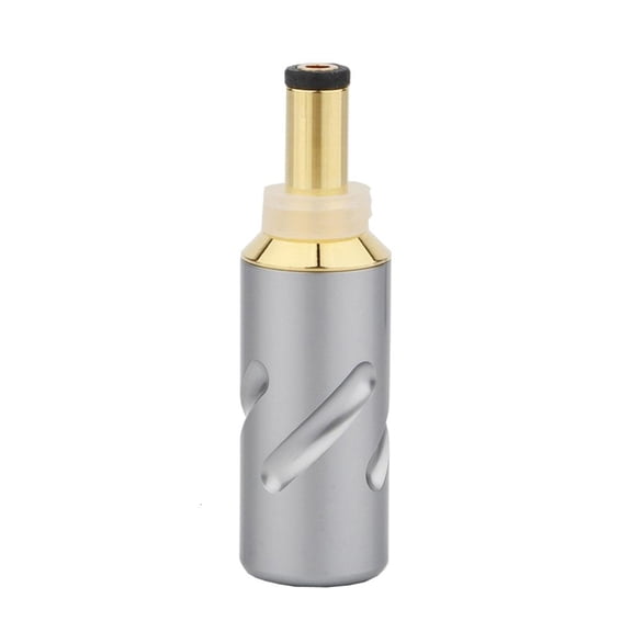 Yammee Copper Housing Gold Plated 5.5 x 2.5 / 5.5 x 2.1 DC Power Jack Female Plug for Monosaudio Welding Line