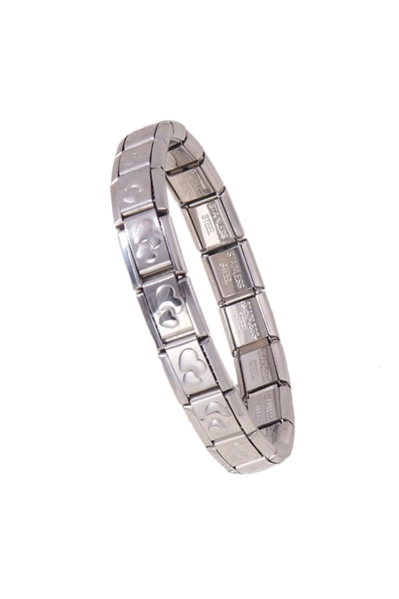 Yammee Creative Italian Charm Bracelet Craft Supplies Stainless Steel for Projects