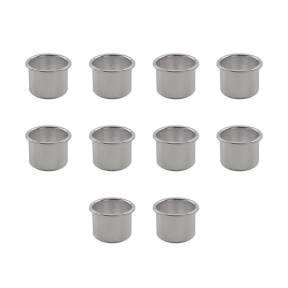 Yammee Cylinder Silicone Molds Tealight Base Molds for Tealight Holder Base, Clay Molds