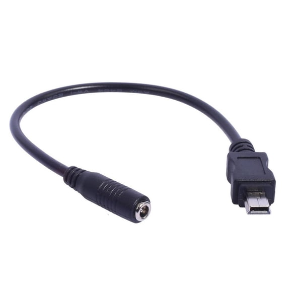 Yammee SB Charging Cable for Tablets, Phones, Cameras 3.5x1.35mm Female to Mini USB