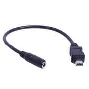 Yammee SB Charging Cable for Tablets, Phones, Cameras 3.5x1.35mm Female to Mini USB