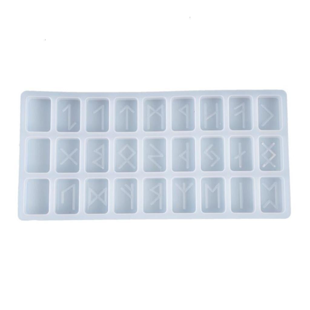Yammee DIY Symbol Rune Silicone Mould Handmade Mirror Energy Symbol ...