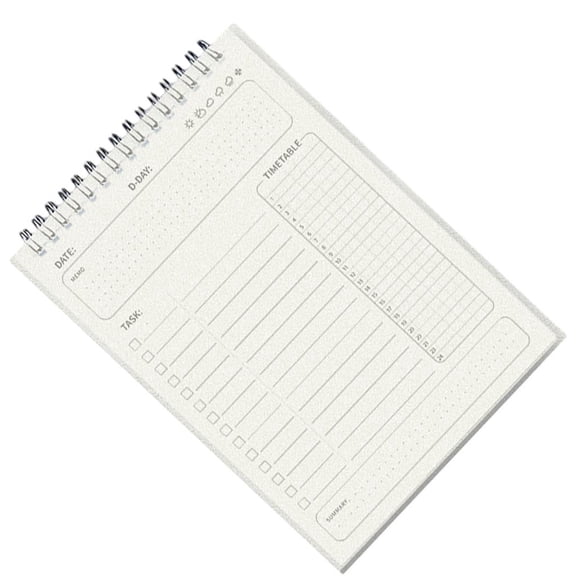 Yammee Daily Planner Weekly Planner Weekly Journal Notebook Check-list Notebook