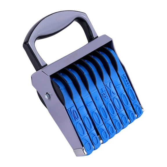 Yammee Date Stamp Numbering Stamp Digital Stamp Multifunctional 0-9 Number Stamp Business Stamp Rolling Number Stamp