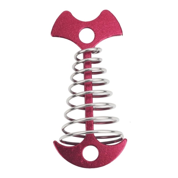 Yammee Deck Planks Board Tent Stakes Spring Anchors Fishbone Guyline Cord Adjuster
