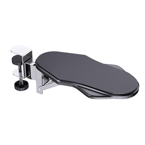 Yammee Desk Adjustable Arm Rest Support For Arm Support Ergonomic Desk Extender Rotating Mouse Pad Holder For Computer Desk