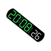 Yammee Digital Table Clock with Jump Second Display Timer Alarm Clock for Home Bedroom