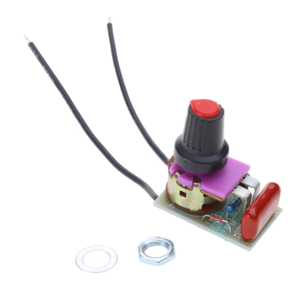 Speed Regulating Module Yammee Dimmer Module 100W with Switch Speed Regulation Module DIY Kit ...