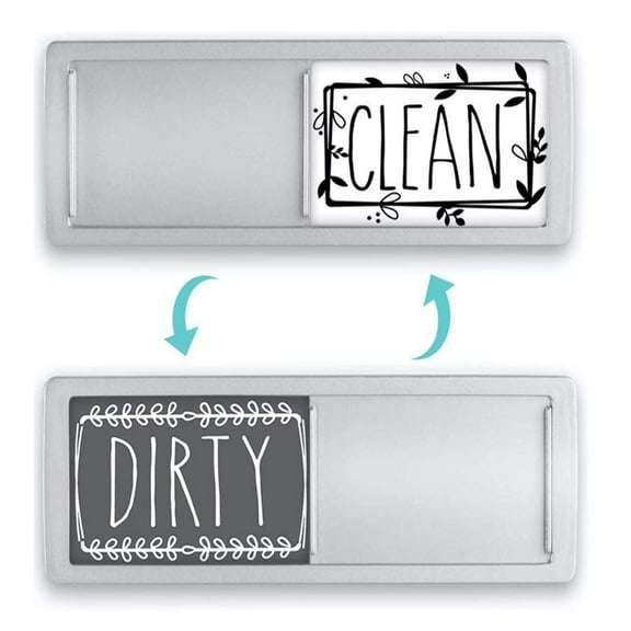 Yammee Dishwasher Magnets Clean Dirty Sign Magnet Dishwasher Magnetic Sticker Indicator