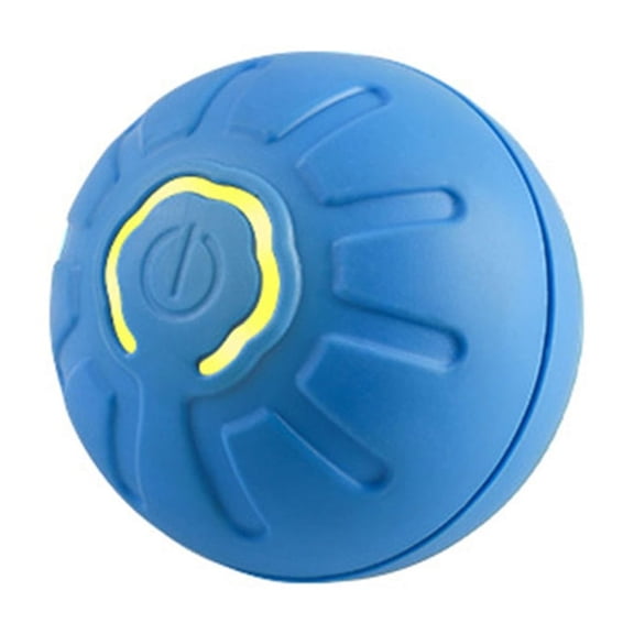 Yammee Dogs Toy Interactive Pet Rolling Ball Toy with LED Light Dogs Outdoor Training Ball Toy Pet Molar Chew Ball for Dogs