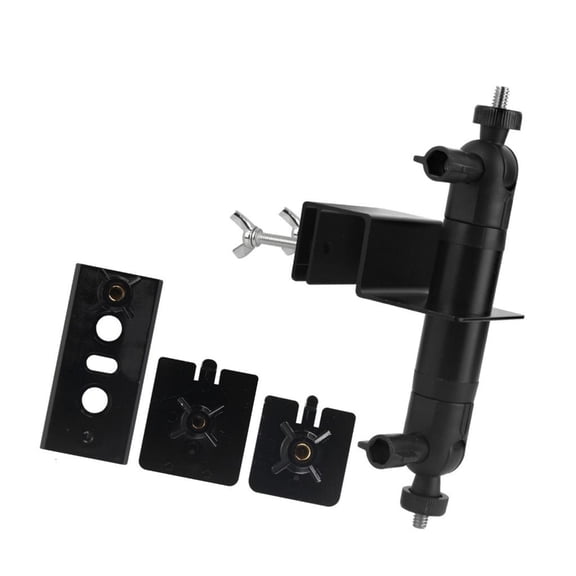 Yammee Double Adjustable Mounting Bracket Rack Stand For Solar Powered Security Cameras
