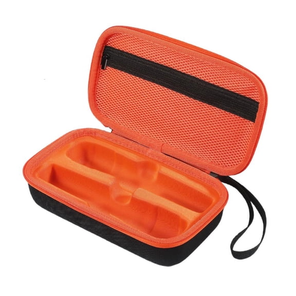 Yammee Double Mic Travel Carrying Case Storage Case for Microphone Splashproof EVA Hard Shell Wireless Microphone Box