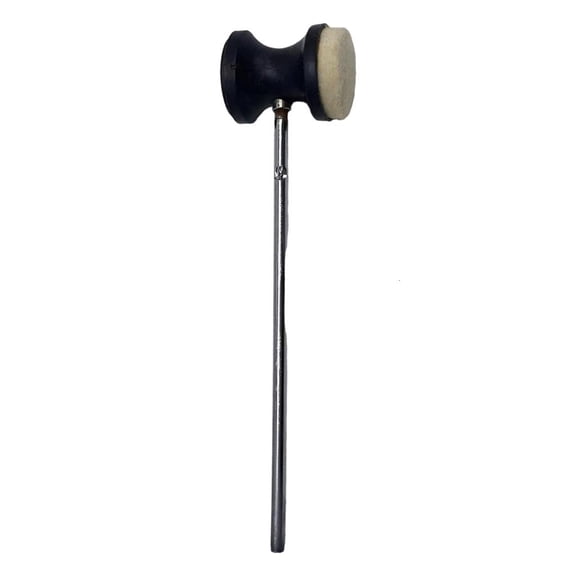 Yammee Drum Foot Pedal Beater with Felt Bass Drum Pedal Percussion Hammer Kick Drum Beater Mallet Drum Pedal Accessories