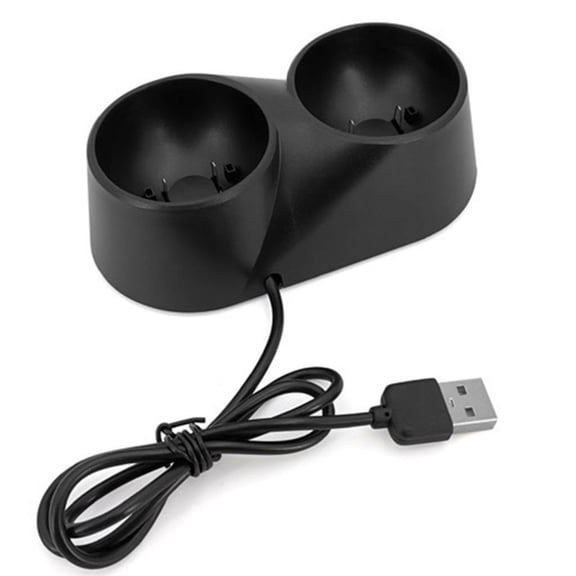 Yammee Dual Charger Dock For VR Move Controller Charging Stationfor VR Motion