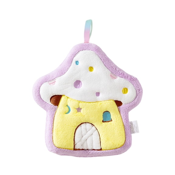 Yammee Durability High Density Fiber Kitchen Hand Towels In Fun Mushroom Designs