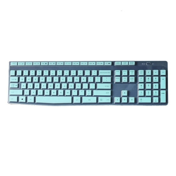 Yammee Dustproof Silicone Keyboard Skin Cover for MK345 K345 Wireless Keyboard