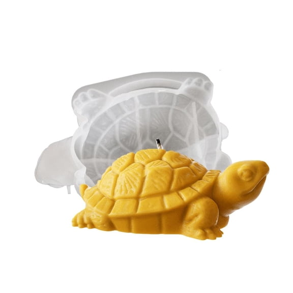 Yammee Easy Demoulding Turtles Shape Ornament Mold Suitable For Plaster And Cement Art