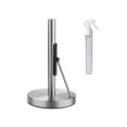 thumbnail image 1 of Yammee Easy Install Stainless Steel Towel Holder with Sprays Bottle Tissue Roll Rack, 1 of 8
