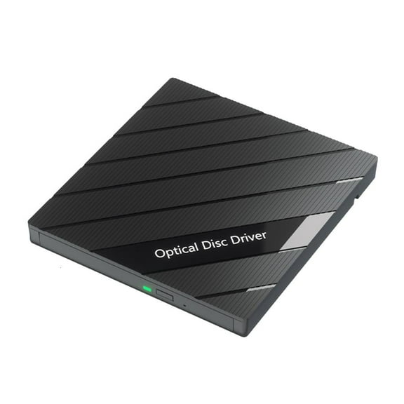 Yammee Easy to Use 7 In 1 Portable Disc Drive for Notebook, Plugs and Play with USB Interfaces,External Drive