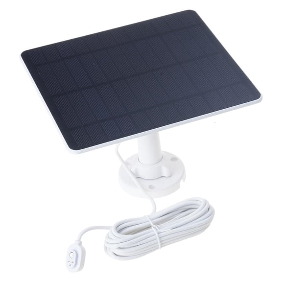 Yammee Efficient 5W Solars Power Supply for Arlo Cameras, IP66 All Weather Protections, Easy Installation