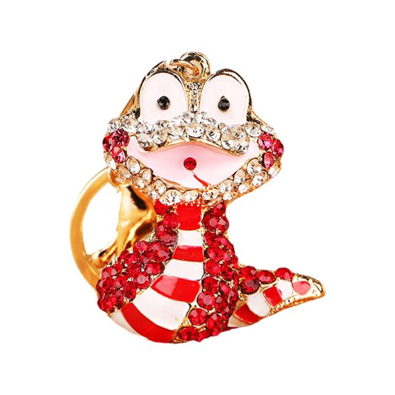 Yammee Elegant Snake Pendant Key Accessory Crafted from Sturdy Alloy Materials