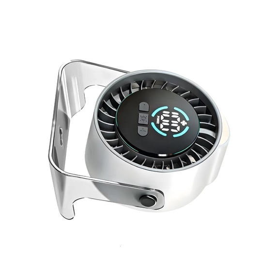 Yammee Ergonomic Design Little Fan 13cm Height Variable Air stream Gentle Cooling Effect