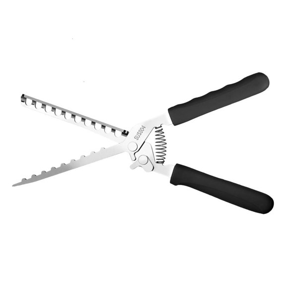 Yammee Ergonomic Handle Nonrust Steel Rib Membrane Remover Tool Produced for Home Kitchens