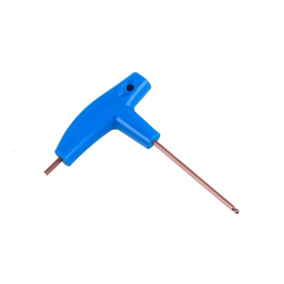 Yammee Ergonomic T-Handle Allen Wrench Bike Allen Hexagon Key Wrench Long Arms Hexagon Key with Ball End Screwdriver Hand Tool