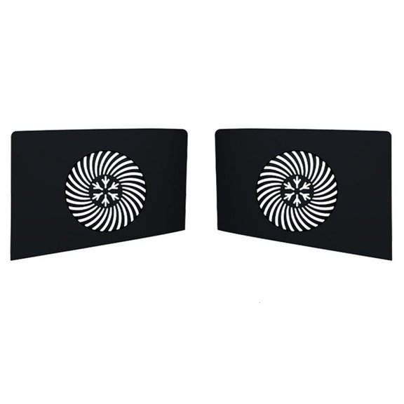 Yammee Faceplates For Slim Replacement Cover Consoles Left And Right Upper Cover Shell Dustproof Heat Sink Case