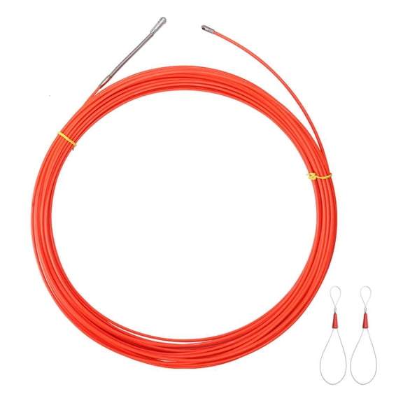 Yammee Fish Tape Wire Puller Through Wall Wire Threader Electrician Threading Device Wire Cable Running Puller Lead Constructio