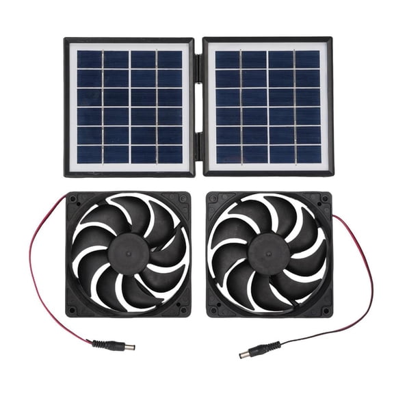 Yammee Foldable Solar Panel Exhaust Fan 10W Mini Ventilator Solar Panel Fan Air Extractor For Roof Home Fan Air Extractor