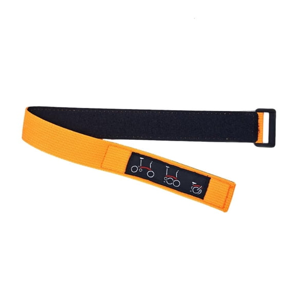 Yammee Folding Bike Binding Belt Cycling Wheel Stabilizers Quick Release Nylon Bicycles Frame Wheel Fixed Strap Easy to Use