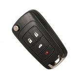 Yammee Folding Car Key Case Shell Replacement Auto Key Cover ABS for ...