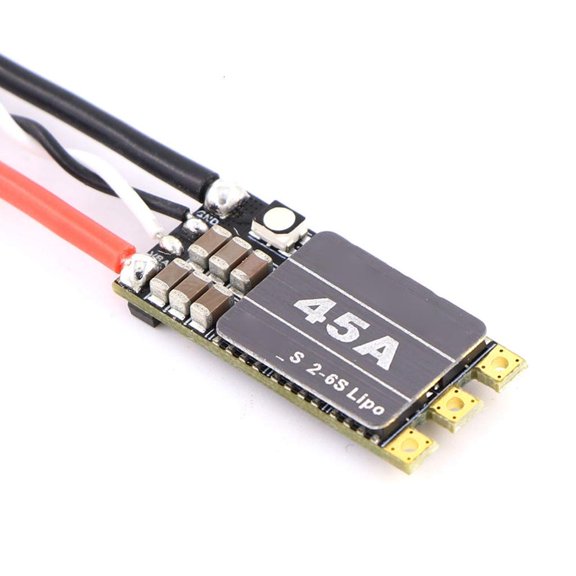 Yammee For BLHeli-S 2-6S Brushless Programmable LED Light 35A 45A Electronic Speed Controller For F3 F4 F7 FPV Drones