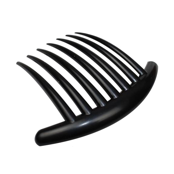 Yammee French Twist with 7 Teeth Celluloid Good Grip Hair Side Combs for Women & Girls
